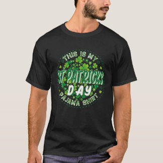 T-shirt C'Est Ma Saint Patrick's Day Pyjama mignonne Trois