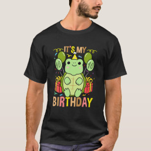 T-shirt C'Est Ma Tortue D'Anniversaire De 10 Ans