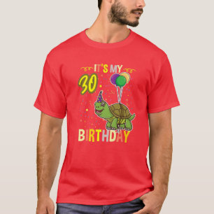 T-shirt C'Est Ma Tortue Mignonne De 30E Anniversaire