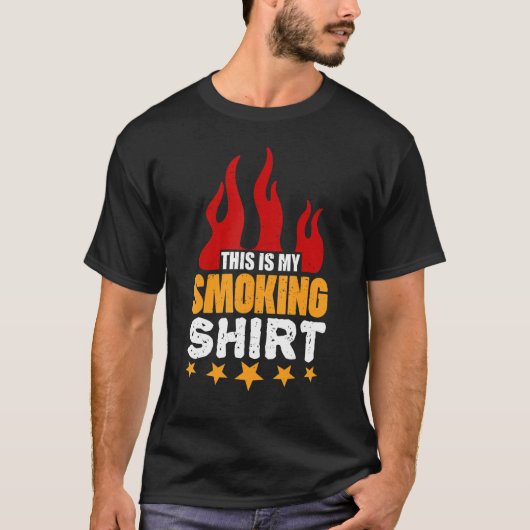 T-shirt C'Est Ma Viande Fumer Griller Été Fumer F (Devant)