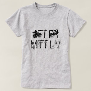 T-shirt c'est ma vie, dans le gris norvégien