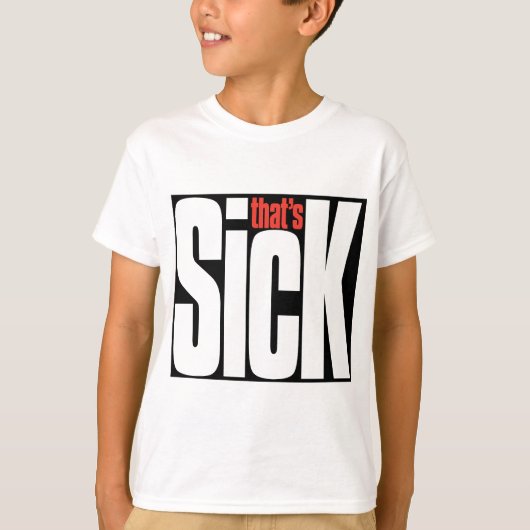 T-shirt C'est MALADE (Devant)
