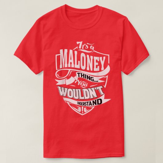 T-shirt C'est MALONEY (Design devant)