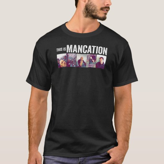 T-shirt C'est Mancation (Devant)