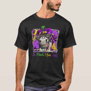 T-shirt C'est Mardi Gras à vous tous Léopard Western Génis