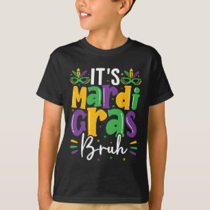 T-shirt C'est Mardi Gras Bruh Mardi Gras Ados Garçons Enfa
