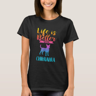 T-shirt C'Est Mieux Avec Un Amoureux des chiens De Chemise