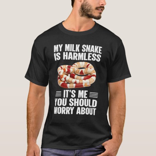 T-shirt C'Est Moi Que Vous Devriez Vous Inquiéter De Lait (Devant)