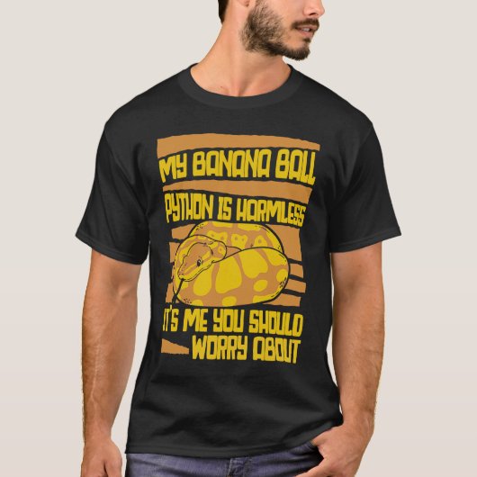 T-shirt C'est moi que vous devriez vous inquiéter de Pytho (Devant)