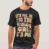 T-shirt C'est moi Salut Je suis la fille d'anniversaire C' (Devant)