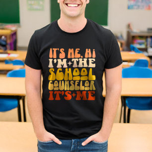 T-shirt C'est moi Salut Je suis le conseiller scolaire C'e