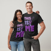 T-shirt C'Est Moi - Violet Ribbon Sensibilisation (Unisexe)