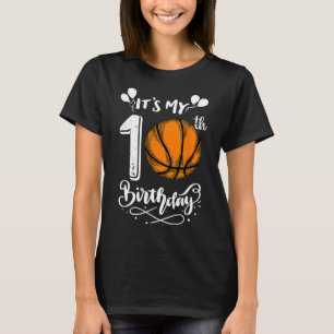 T-shirt C'est mon 10e anniversaire Bysketbyll Player 10 An