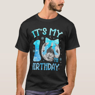 T-shirt C'est mon 10ème anniversaire Coquette Bow Disco 10