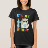 T-shirt C'est mon 11e anniversaire garçon 11 ans Ragdoll C (Devant)