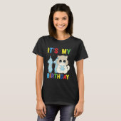 T-shirt C'est mon 11e anniversaire garçon 11 ans Ragdoll C (Devant entier)
