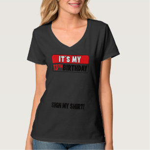 T-shirt C'est mon 13e anniversaire 13 ans Anniversaire Tee