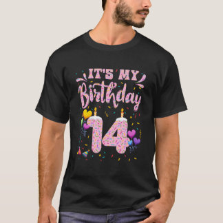 T-shirt C'est mon 14ème beignet heureux 14