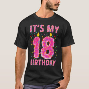 T-shirt C'est mon 18e anniversaire de Donut Doux 18 ans