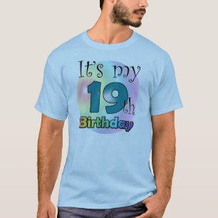 T-shirt C'est mon 19e anniversaire