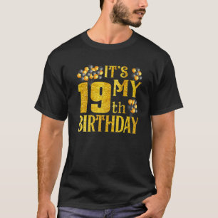 T-shirt C'Est Mon 19E Anniversaire Joyeux 2003 Anniversair
