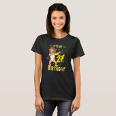 T-shirt C'est mon 27e lion Dabbing (Devant entier)
