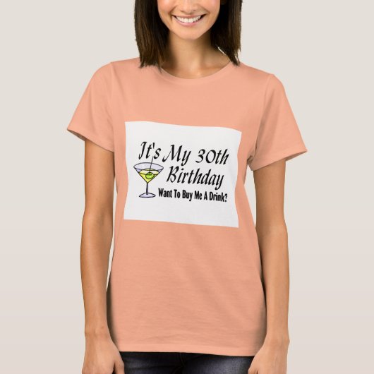 T-shirt C'est mon 30e anniversaire (Devant)