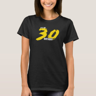 T-shirt C'Est Mon 30E Anniversaire Fête Graphique De Chemi
