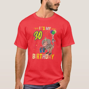 T-shirt C'Est Mon 30E Baboon D'Anniversaire