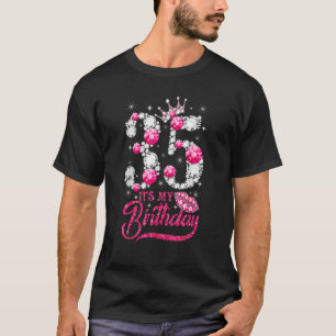 T-shirt C'est mon 35e anniversaire Reine 35 ans Chaussures