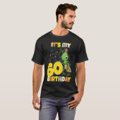 T-shirt C'Est Mon 60 Grasshopper Anniversaire (Devant entier)