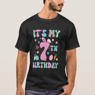 T-shirt C'est mon 7ème anniversaire 7 Sept Happy Birthday