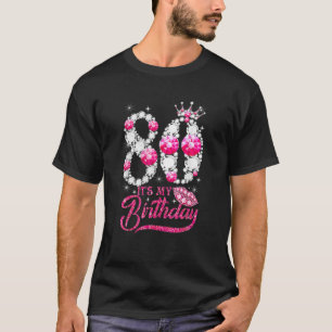 T-shirt C'est mon 80e anniversaire Reine 80 ans Chaussures