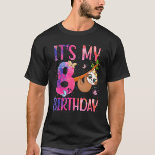 T-shirt C'est mon 8e anniversaire Huitième anniversaire 8