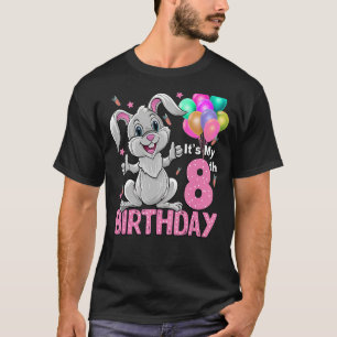 T-shirt C'est mon 8e anniversaire Rabbit 8e anniversaire 8