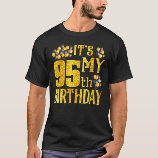 T-shirt C'Est Mon 95ème Anniversaire Joyeux 1927 Anniversa (Devant)