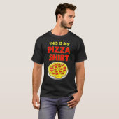 T-shirt C'Est Mon Aliment De Pizza 1 (Devant entier)