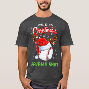 T-shirt C'Est Mon Amant Cadeau De Baseball De Pajama De No