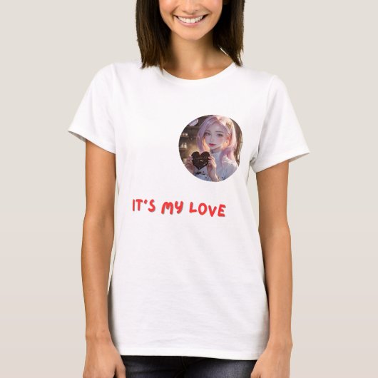 T-shirt C'est mon amour (Devant)
