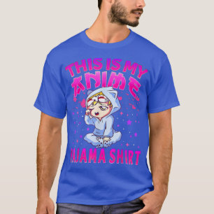 T-shirt C'Est Mon Anime Pyjama Chemise Femmes Otaku Pajama