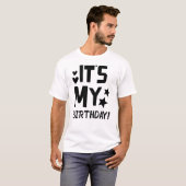 T-shirt C'est mon anniversaire (Devant entier)