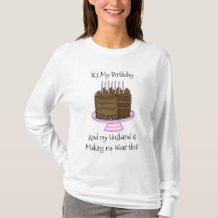 T-shirt C'est mon anniversaire Funny Sarcastique