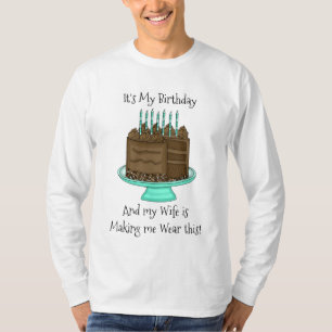 T-shirt C'est mon anniversaire Funny Sarcastique