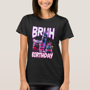 T-shirt C'est Mon Anniversaire Llama Pinata Famille Fête A