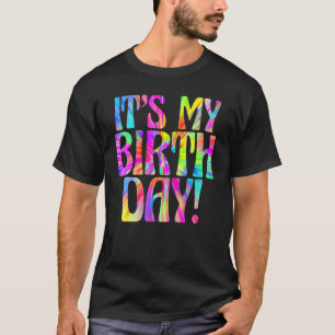T-shirt C'est mon anniversaire pour les hommes Boyfriend E