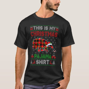 T-shirt C'Est Mon Anteater De Noël Les Lumières Du Pajama