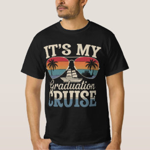 T-shirt C'est mon bateau de croisière de remise des diplôm