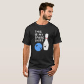 T-shirt C'Est Mon Bowling De Secours T (Devant entier)