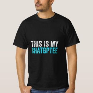 T-shirt C'Est Mon Brouillard Drôle Chatgpt