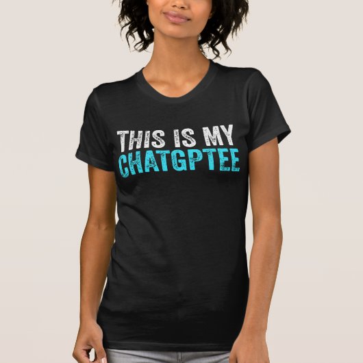 T-shirt C'Est Mon Brouillard Drôle Chatgpt (Devant)